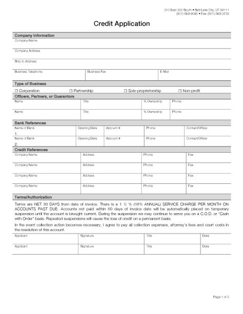 Credit Application_Page_1